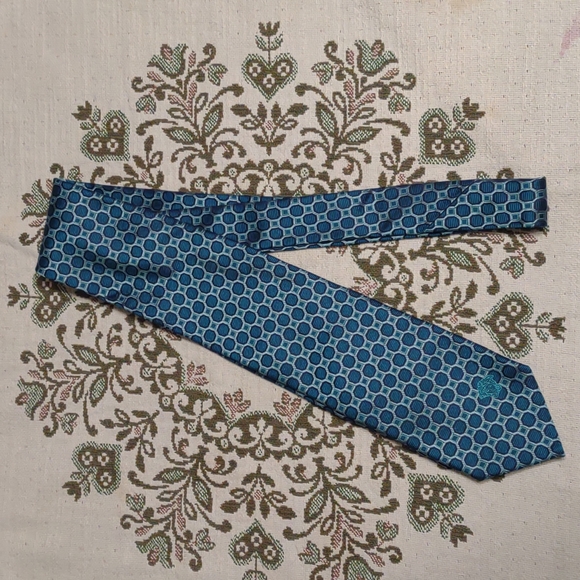 Versace Blue Men's Necktie
